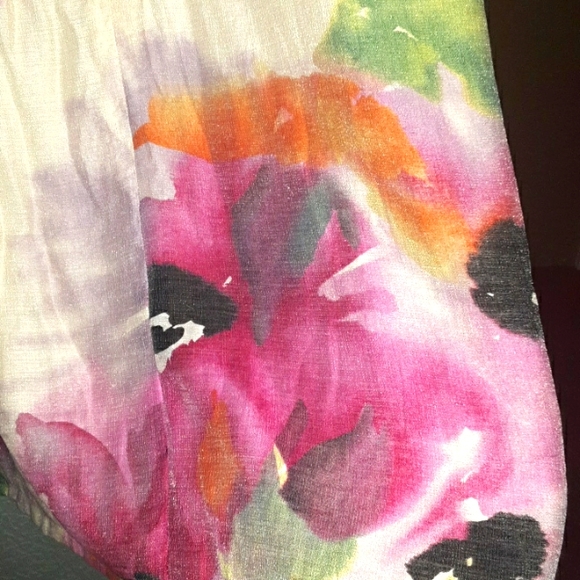 Gorgeous watercolor floral dress womens Petite 6🌸😍😀 - Picture 7 of 11